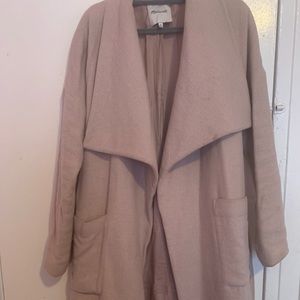 Madewell Pink Wool Coat